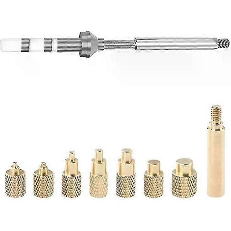 Embout de fer à souder TS100 à insert métallique fileté M2-M8 en laiton thermofusible - JXLGV (1/5)