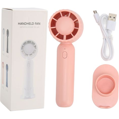 Séchoir à colle pour extensions de cils USB rechargeable, portable et silencieux - Rose (1/5)