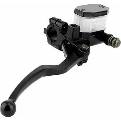 Cilindro maestro de freno delantero izquierdo compatible con quads de 50cc, 110cc y 150cc, con bomba de palanca delantera de 22 mm (7/8 pulgadas). (1/5)