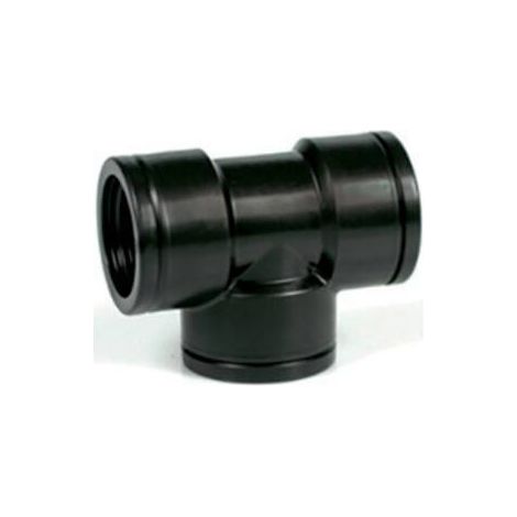 25 x RACCORDO POLIPROP TEE A 90 FEMMINA 1