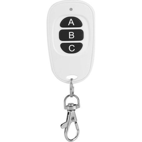 2pcs Universelle Clé de Télécommande Contrôleur de 433 MHz sans Fil de 14 canaux RF pour l'utilisation Automatique de Porte de volet de Garage(3 Taste) (1/5)
