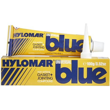HYLOMAR Universal Blue Gasket & Jointing Compound - 100g Tube for F/HMMS000/100G Applications