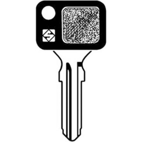 5 x SILCA AF4DP CHIAVE AUTO TESTA PLASTICA ACCIAIO