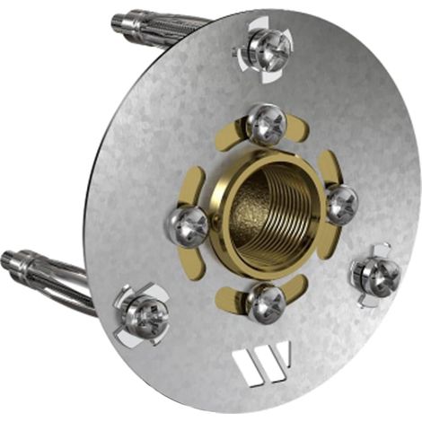 Robifix (Machine à laver) MONO PER Ø16 - Raccord droit Femelle 1/2" (15/21) à Glissement - Watts