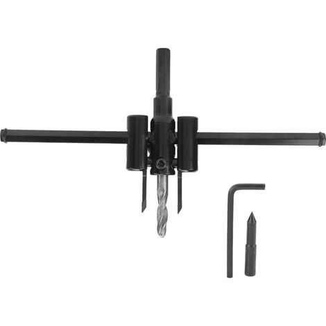 Foret à bois ajustable pour perçage de trous (30‑200mm) (1/5)