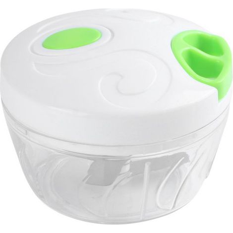 Hachoir À Ail - 400 ml - Manuel - Multifonctionnel Pour Légumes Viande Et Ail - Cuisine Domestique - 1 Pièce (1/5)