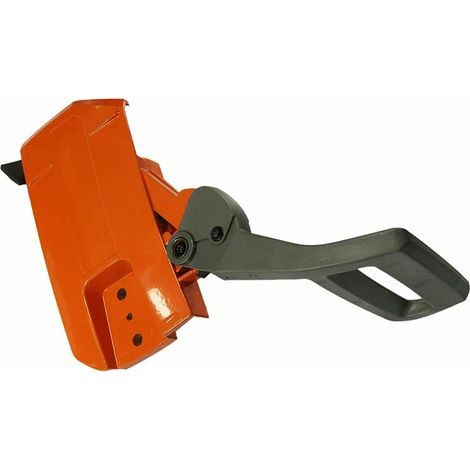 Juego de manijas y cubiertas laterales para piñón de embrague y freno de cadena, compatible con herramientas de repuesto para motosierra XP 61, 66, 268 y 272