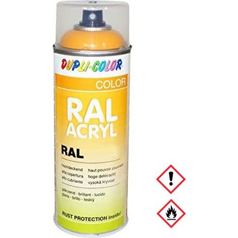 Peinture Acryl Jaune Colza Séchage Rapide, Haute Brillance - Motip Dupli France