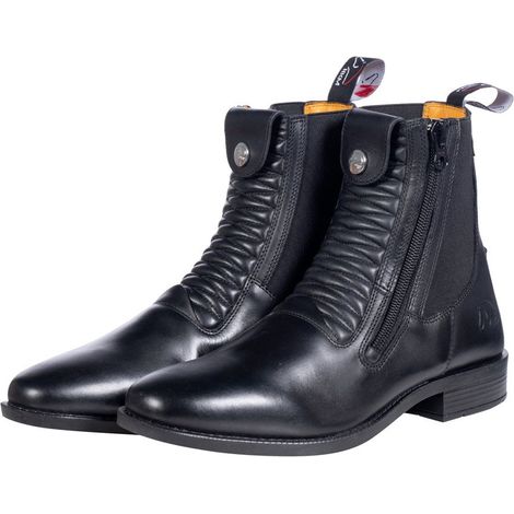 38, Nero 9100: Stivaletto jodhpur per equitazione da donna con zip modello Killarney (1/5)