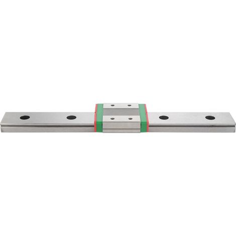 Rail de guidage linéaire en acier inoxydable, rail de guidage coulissant miniature MGW12C-200-1R (1/5)