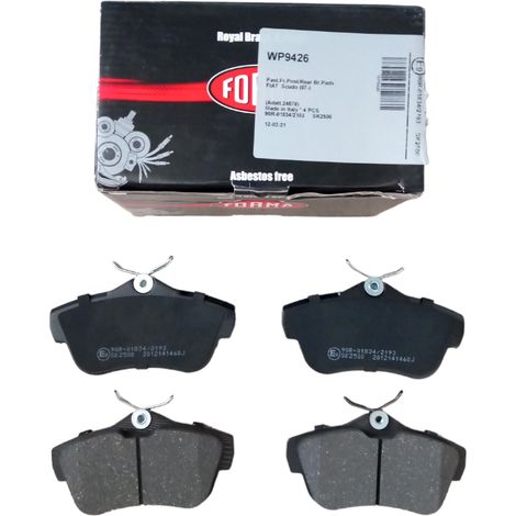Pastiglie fren posteriori compatibili per citroen fiat peugeot toyota
