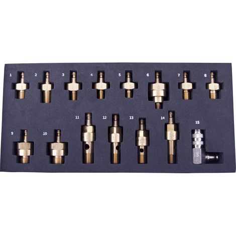 Adaptateurs pression huile pour testeur de pression AC 0800 - AC 0815 - CLAS Equipements (1/5)