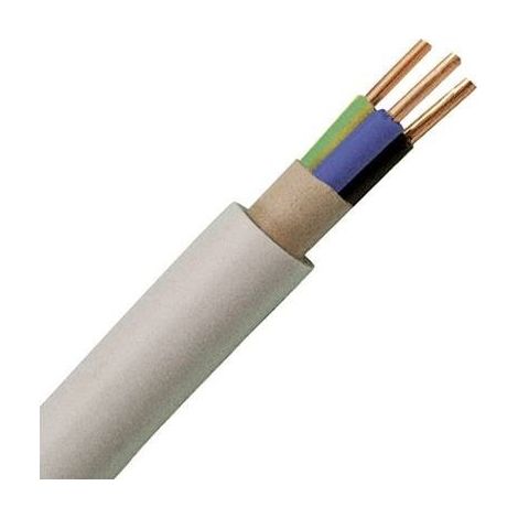 Kopp 153125003 Cavo con guaina NYM-J 3 G 2.5 mm² Grigio 25 m (1/2)