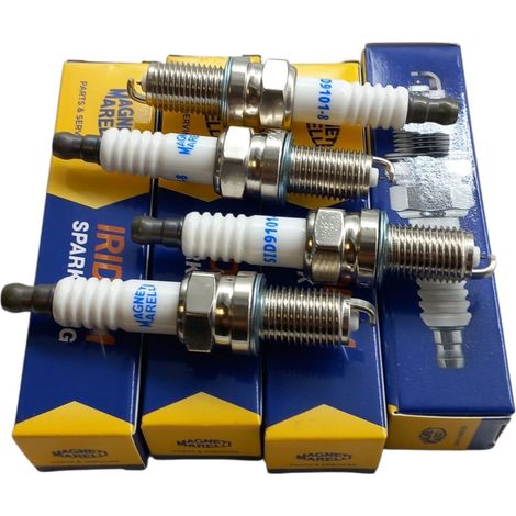 Kit 4 candele iridium compatibile per alfa romeo giulietta 14 tb 88kw-120cv