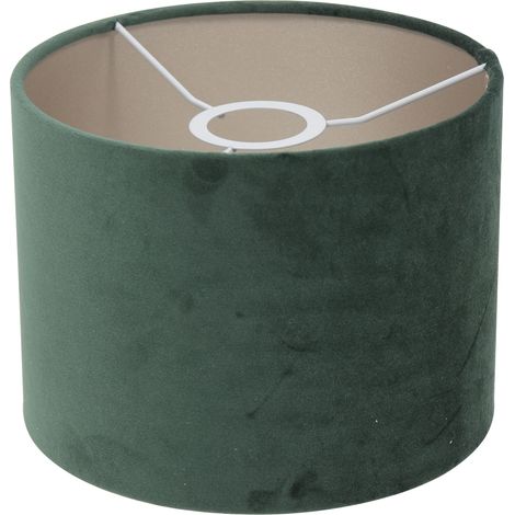 Steinhauer - lampenschirm - Shade - grün - veloursstoff - Ø 20cm (1/5)
