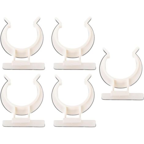 Lot de 10 Clips de fixation pour socle, hauteur 75 mm, diamètre 35 mm, pour pieds de meuble, cuisine et salle de bain (1/4)
