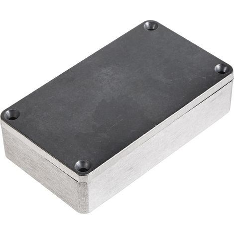 Boîtier RS PRO en Alliage d'aluminium, 115 x 65 x 30.2mm, Argent IP65, Blindé ( Prix pour 1 ) (1/3)