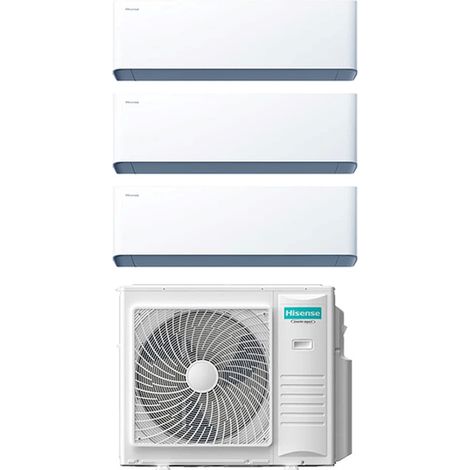 HISENSE Condizionatore trialsplit serie Uni Hb 12000 + 12000 + 12000 Btu codice prod: HB35XU0AG(3) 3AMW72U4RJC (1/4)