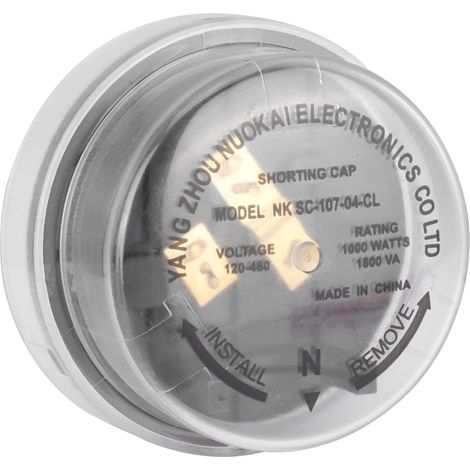Capuchon de Court-Circuit 1000W 1800VA 120-480V de Protection temporaire de Recipient cellules photoelectriques de Twistlock.
