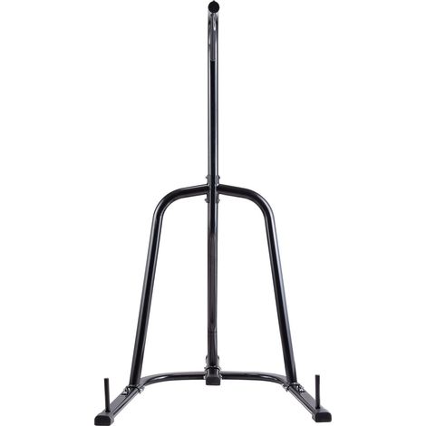 Support pour sac de frappe en acier, charge jusqu'à 63,5 kg, support autoportant à base lestée, boxe et sport à domicile (1/5)