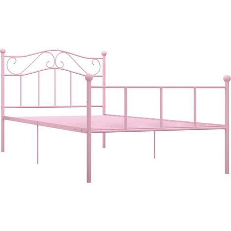 Maison Exclusive - Giroletto Rosa in Metallo 90x200 cm