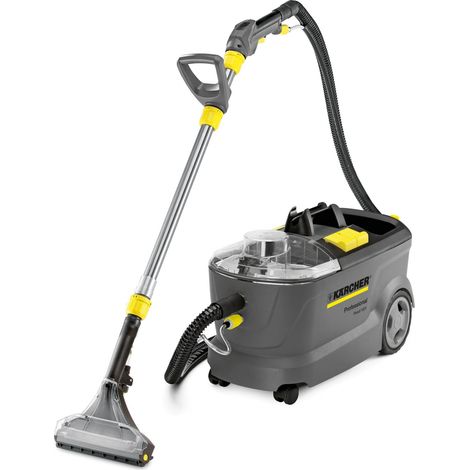Kärcher Waschsauger Puzzi 10/1 – 1 Bar Sprühdruck – 1250 W Leistung – für Teppich- und Polsterreinigung – ergonomischer Zweihandgriff (1/5)