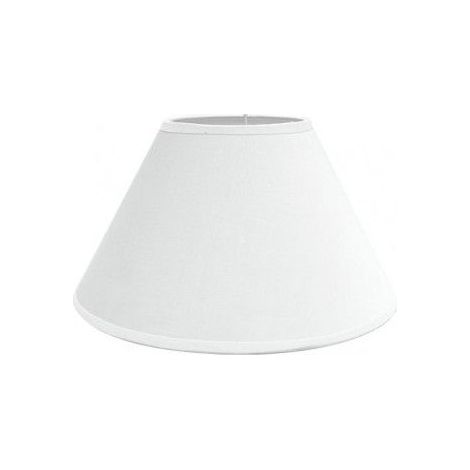 FAB 157323001  Pantalla Clara E27 Blanca 30dx15dx20h Conica Cerrada