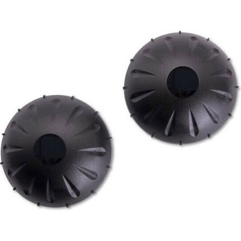 Coppia Di Fotocellule Round Da Esterno 12v 24v Per Cancelli Automatici D. 88mm
