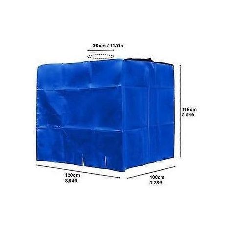 Couvercle de protection pour réservoir d'eau de pluie IBC de 1000 L (1/5)