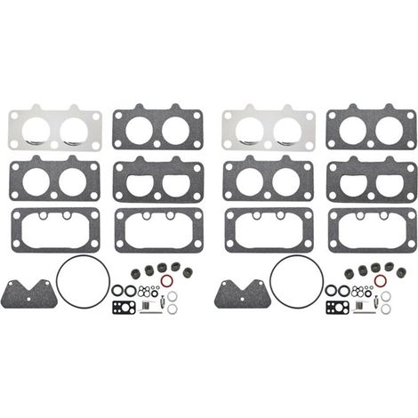 Kit de reacondicionamiento de carburador de 52 piezas para Briggs & Stratton 797890, 792455, 499811, 499812 y 699735