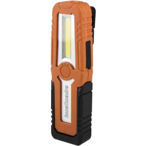 Torcia magnetica con gancio, ricaricabile con Power Bank per meccanici (1/5)
