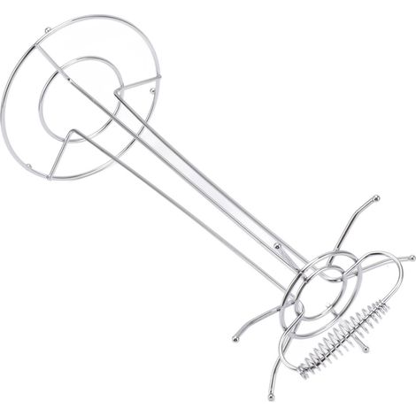 Porte-ustensiles de cuisine multifonctionnel en acier inoxydable, support de rangement suspendu pour cuillères, spatules et louches (type 2). (1/5)