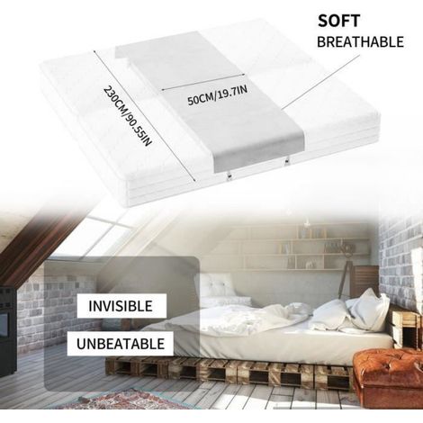 Arrêt De Matelas Pour Lit Double - Cale Matelas Universel: Sangle Pour Relier Deux Matelas En Une Grande Surface De Lit (1/4)