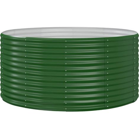 Maison Exclusive - Garten-Hochbeet Grün 140 x 140 x 68 cm Verzink