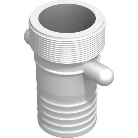 Raccord cranté male 2''1/2 BSP - male cannelé droit 63mm (1/2)