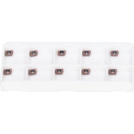 Lot LPGT010210ER-GM de 10 plaquettes de tournage carbure, outil CNC pour fraisage et tour, jeu de lames de coupe (1/5)