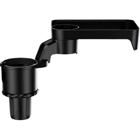 Adaptateur d'extension de Porte-gobelet 2 en 1 for Voiture, Support de Tasse Double, Organisateur d'extension de Support de Tasse, Base réglable rotative à 360°, Porte-gobelet d'eau(B3 Large) (1/5)