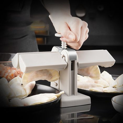 Automatische Teigtaschenmaschine für den Haushalt, kleines Gerät mit 2 Formen, Küchenhelfer (1/5)
