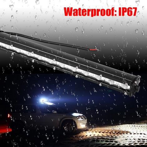 Projecteur LED blanc de 13 pouces et 13 W pour Jeep tout-terrain et SUV/phares de travail (1/5)