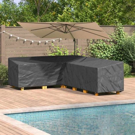 Funda para muebles de exterior 286 x 222 x 80 cm Tela 420D