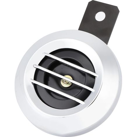 Klaxon électrique universel haute tension pour moto, 12 V, 110 dB, étanche, avec haut-parleur rond. (1/5)