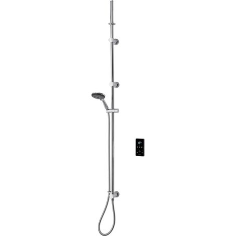 Triton ENVi 10.5kw Thermo Silver Electric Shower Single Outlet Ceiling Fed Kit (1/5)