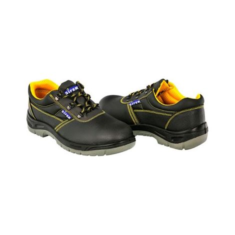 SIFER/Safety ZAPATO de seguridad "Vidar" Talla 42 S3 Punta+Plantilla fabricado en poliuretano, TST, espuma de látex y tecnología (1/2)
