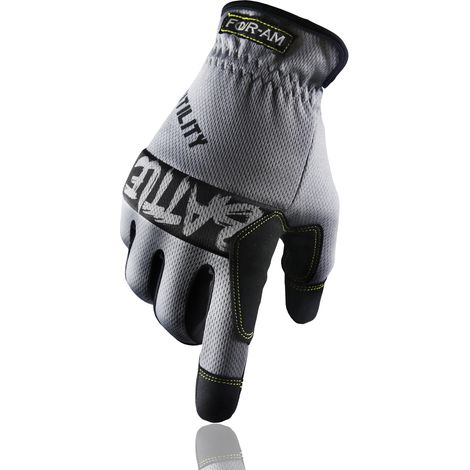 (Gris XL) Gants de travail multifonctionnels unisexes, compatibles avec les appareils à écran tactile, excellente performance en matière d'étanchéité à la poussière. (1/5)