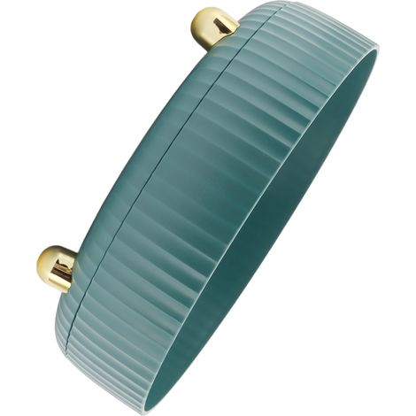 Étagère de rangement rotative à 360° - Organisateur rond pour cosmétiques et épices - Petit modèle vert (1/5)