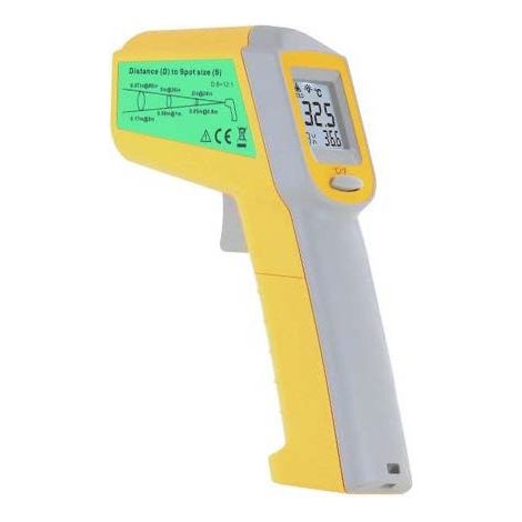 Thermomètre infrarouge - 38/+365°C - Laser - HACCP 5504 - Saro