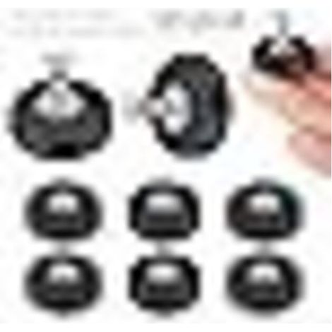 Leistungsstarke 22-mm-Rundmagnete aus Neodym mit M4-Gewindestange – 8er-Pack, 3,5 kg Haltekraft, zur Befestigung von Werkzeugen/Lampen/Fahrzeugen