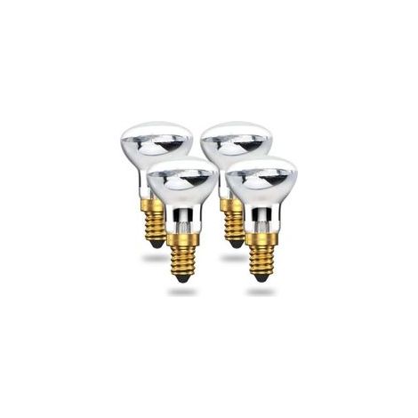 25W E14 R39 Warmweiße Reflektorlampe SES Kleine Edison-Schraub-Glühbirne für Projektoren (4er-Pack) NPTERBL (1/5)