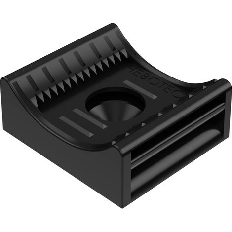 Hebotec KBS 8 - 35 Klettbandsockel zum Anschrauben Schwarz 1 St. (1/5)