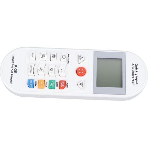 Télécommande universelle légère et portable pour climatiseur, télécommande de remplacement pour climatiseur (1/5)